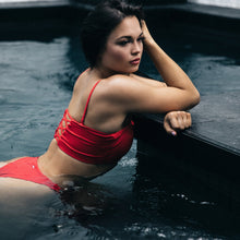Load image into Gallery viewer, Marina Bikini Top - Red
